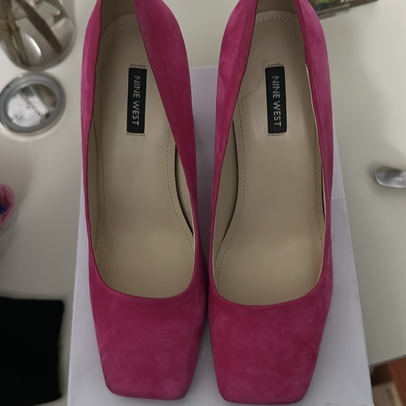 NINE WEST Women's Yolend Pump Pink Size 10 - Picture 6 of 8